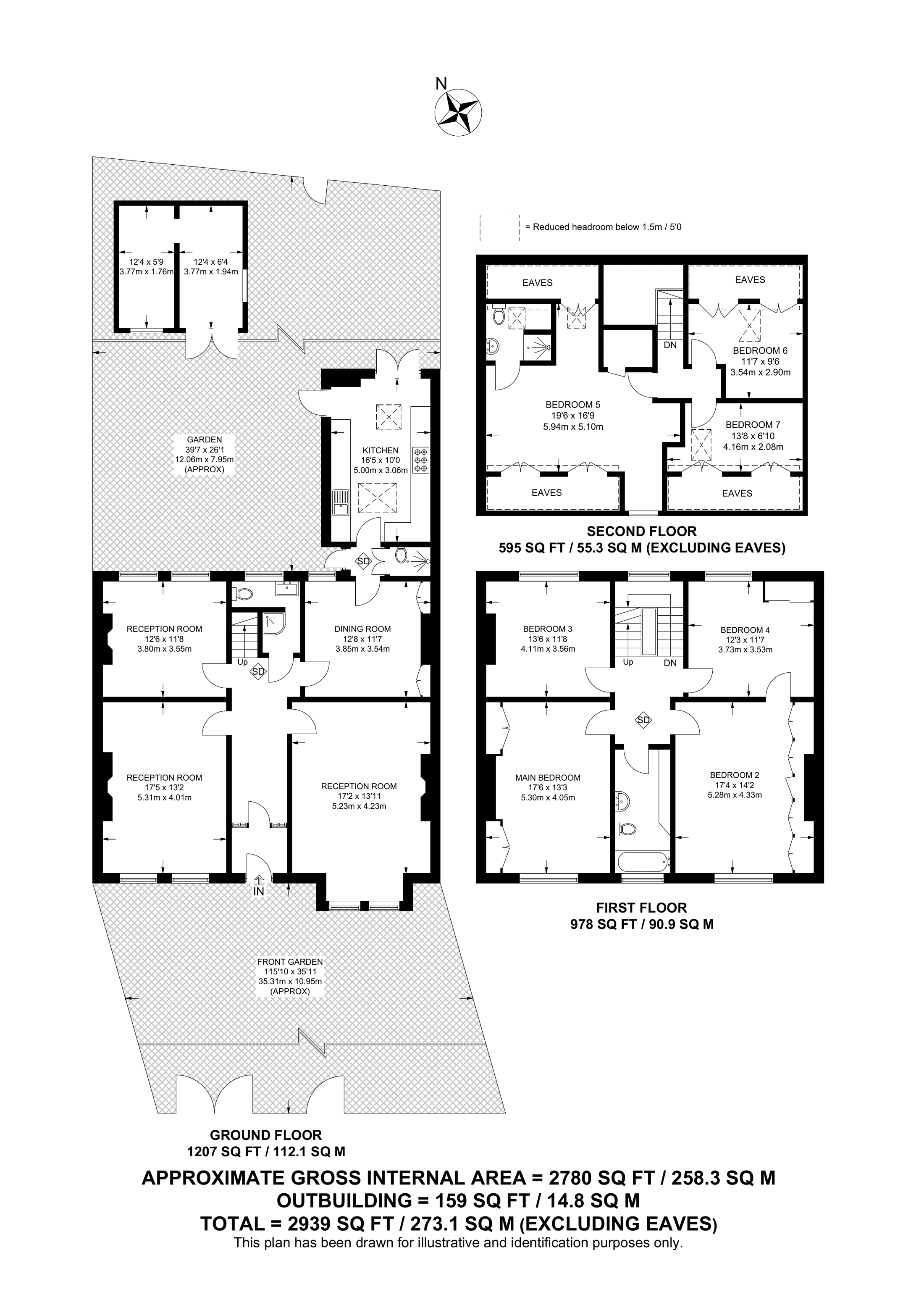 Lordship Lane, East Dulwich floorplan