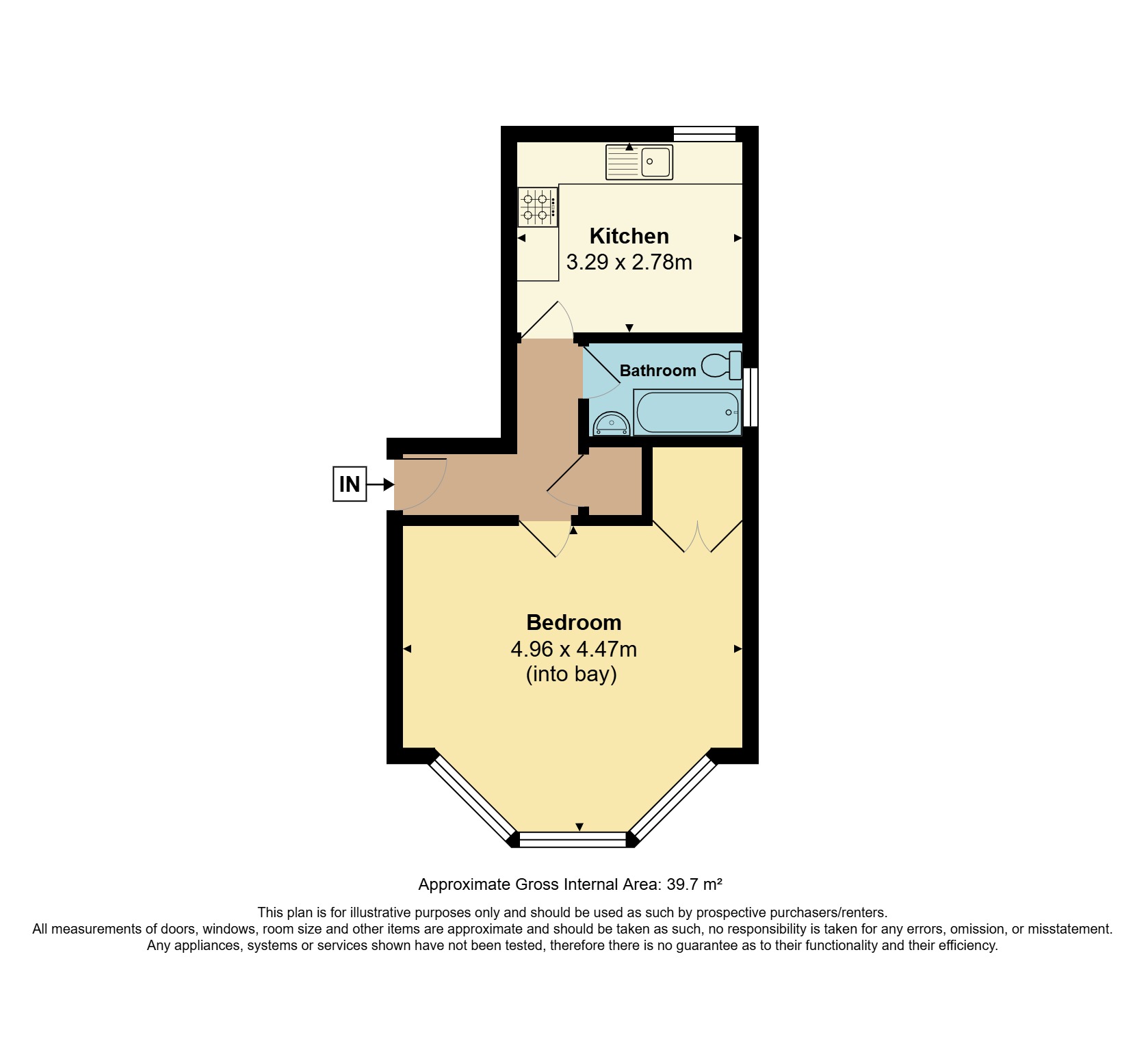 22c, Park Ave , London floorplan