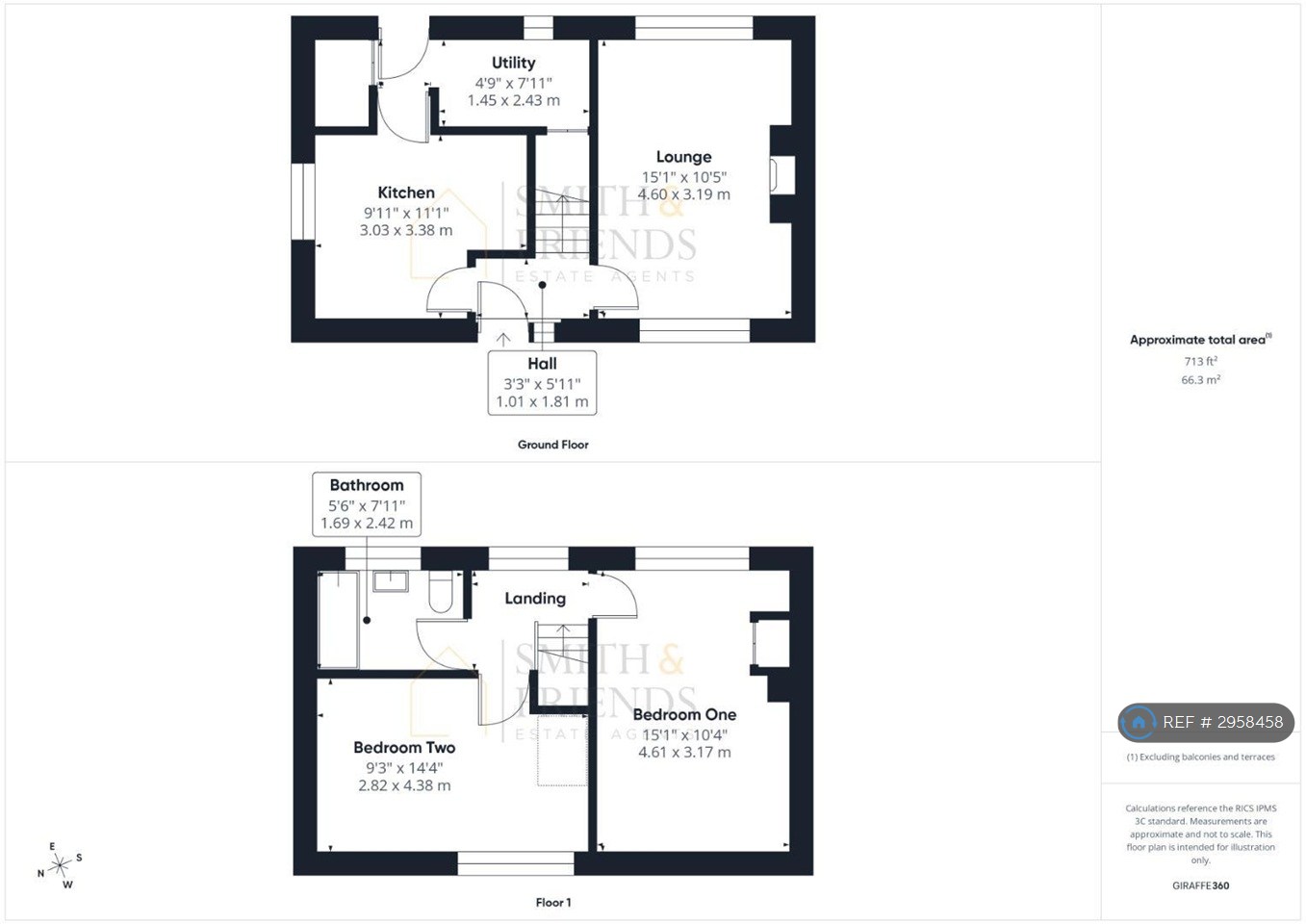 Loch Grove, Hartlepool floorplan