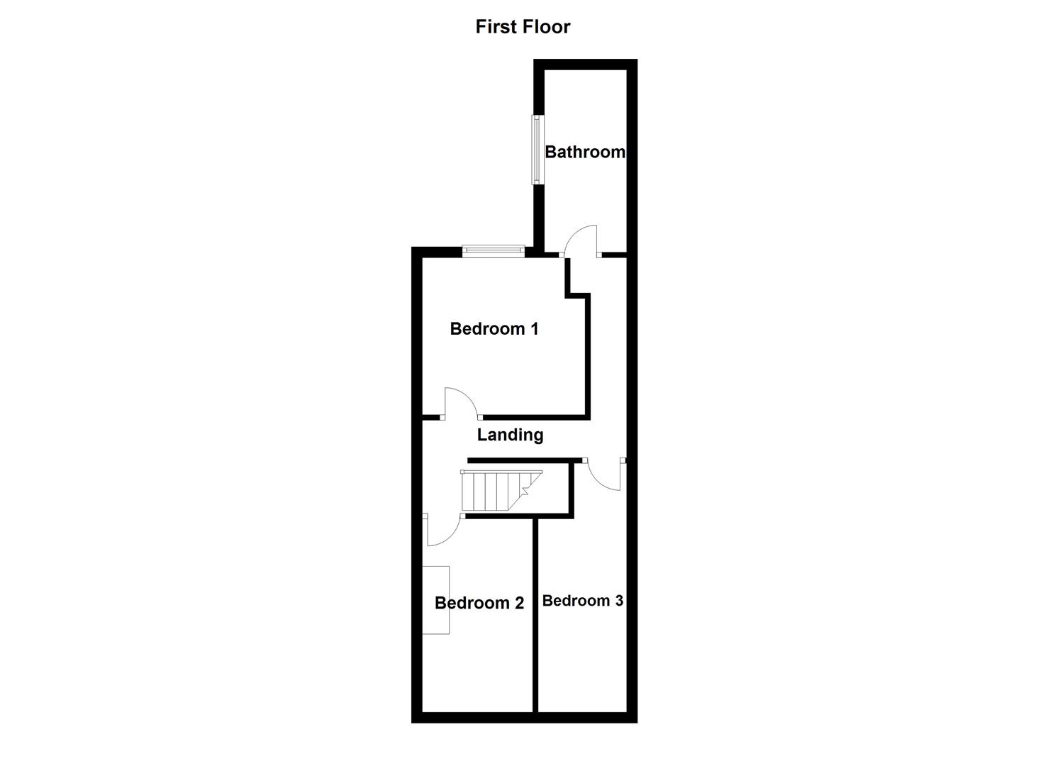 13, Queen Street, Normanton floorplan