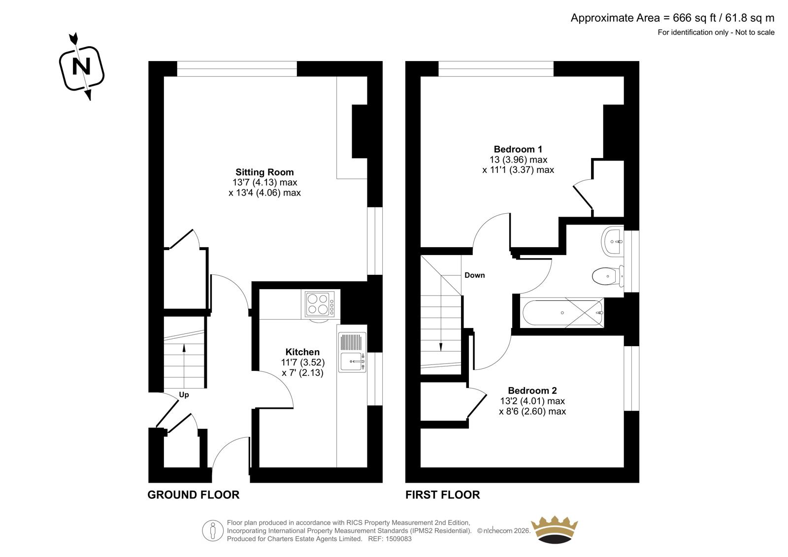 53, Ennerdale Road, Southampton floorplan
