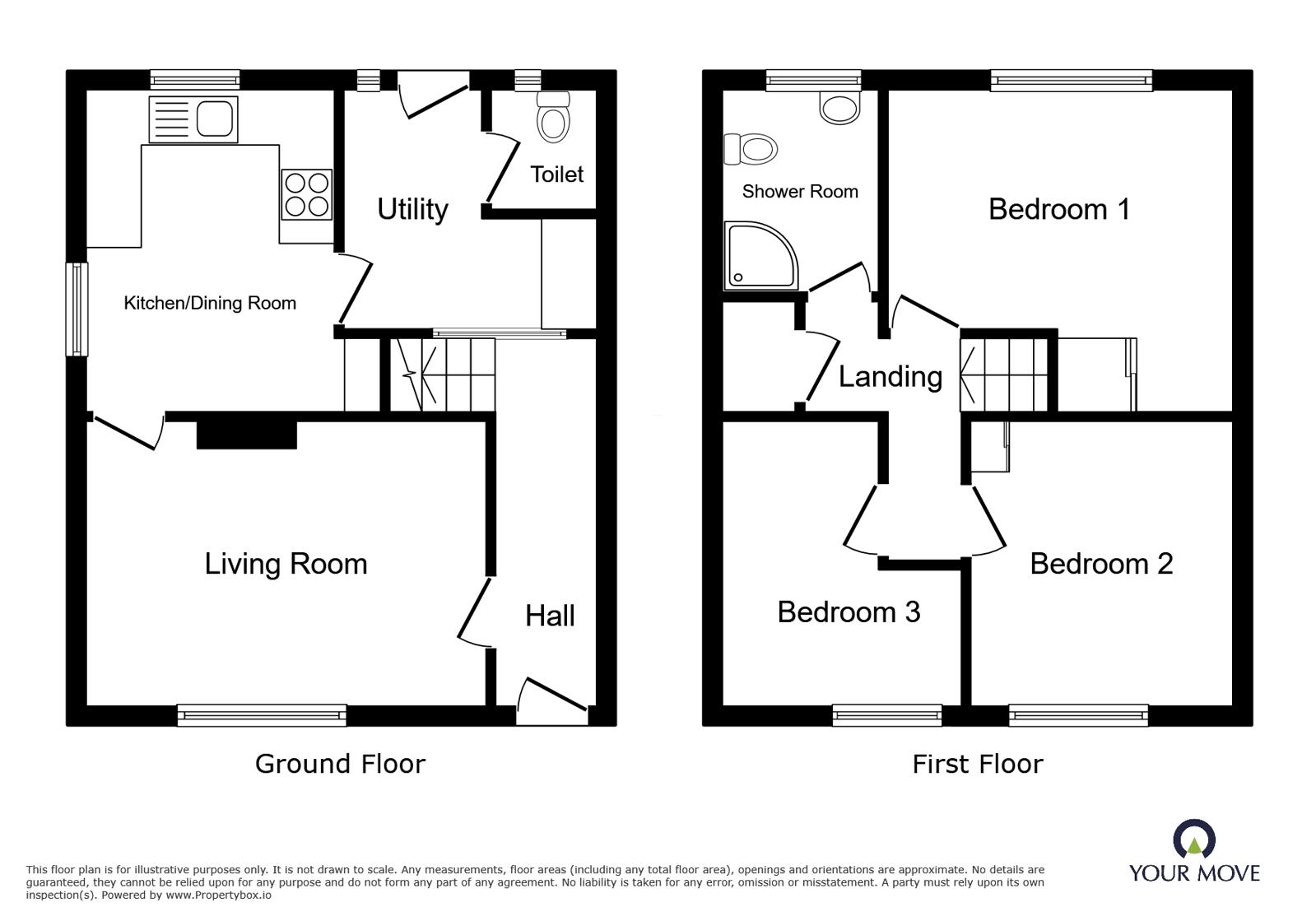 Dawlish Drive, Stoke On Trent floorplan