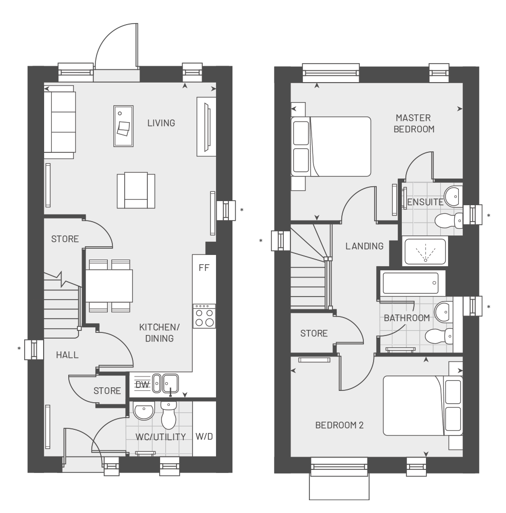 Brentwood Acres, The Square, Eagle Way, Brentwood CM13, 2 bedroom