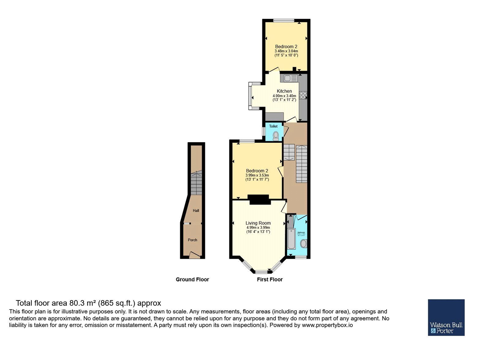 53, Mill Hill Road, Isle of Wight floorplan