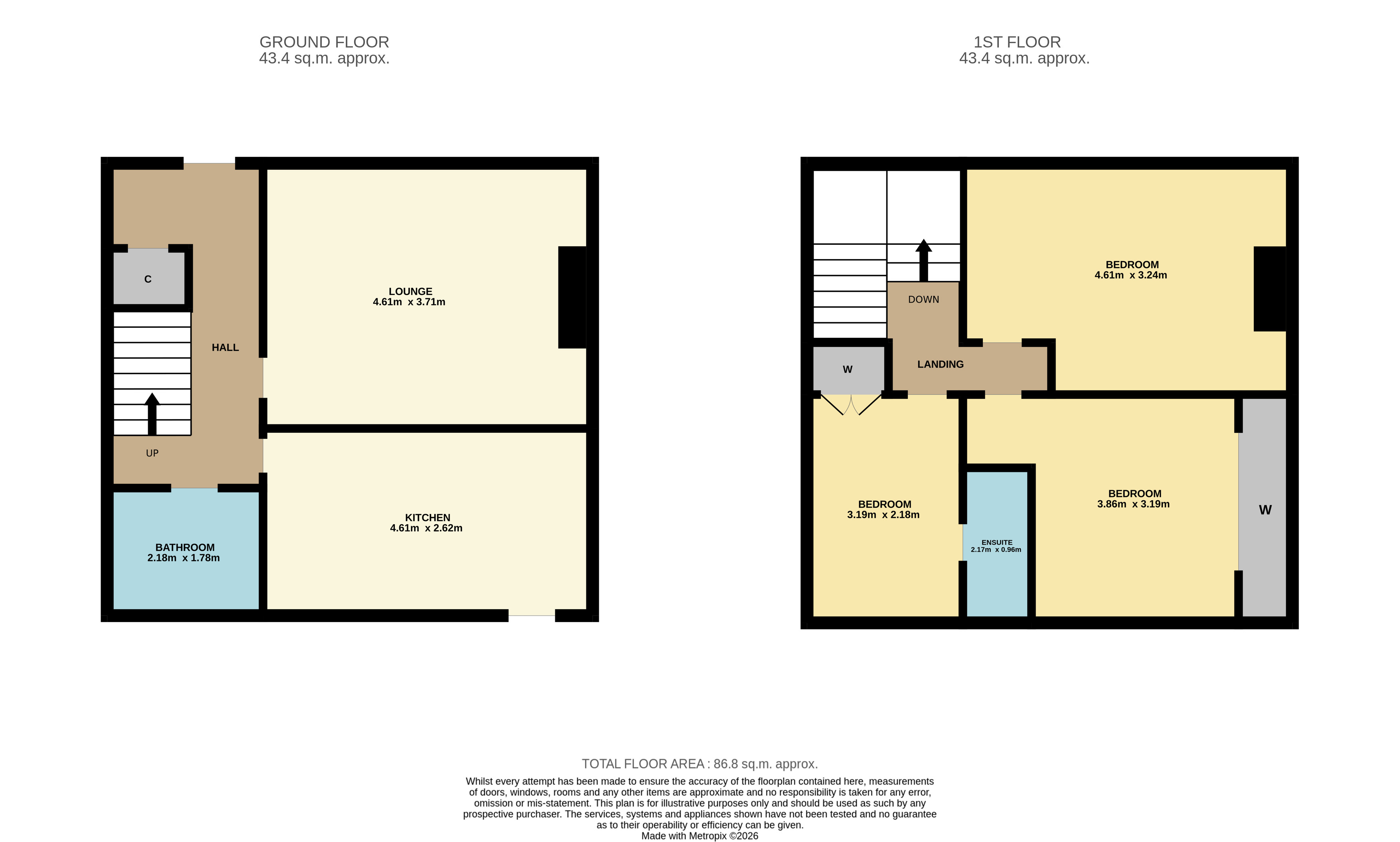 17, St. Andrews Crescent, Arbroath floorplan