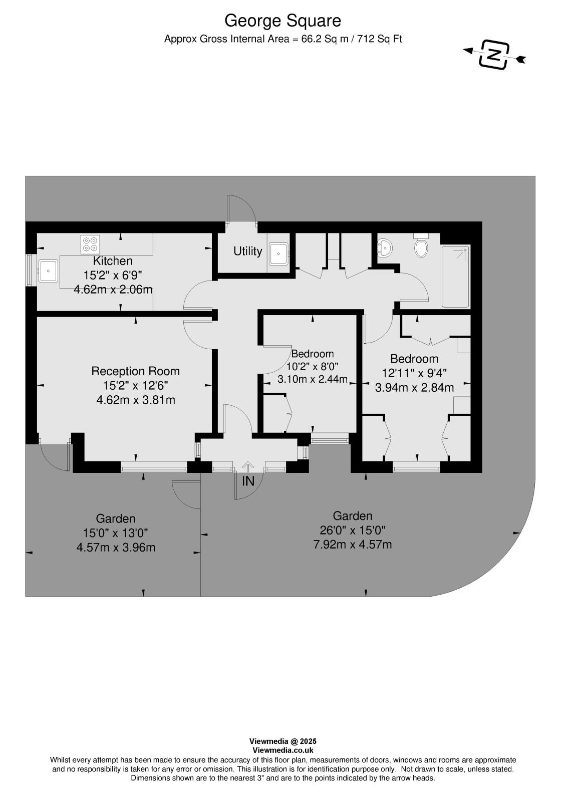 10, George Square,, London, floorplan