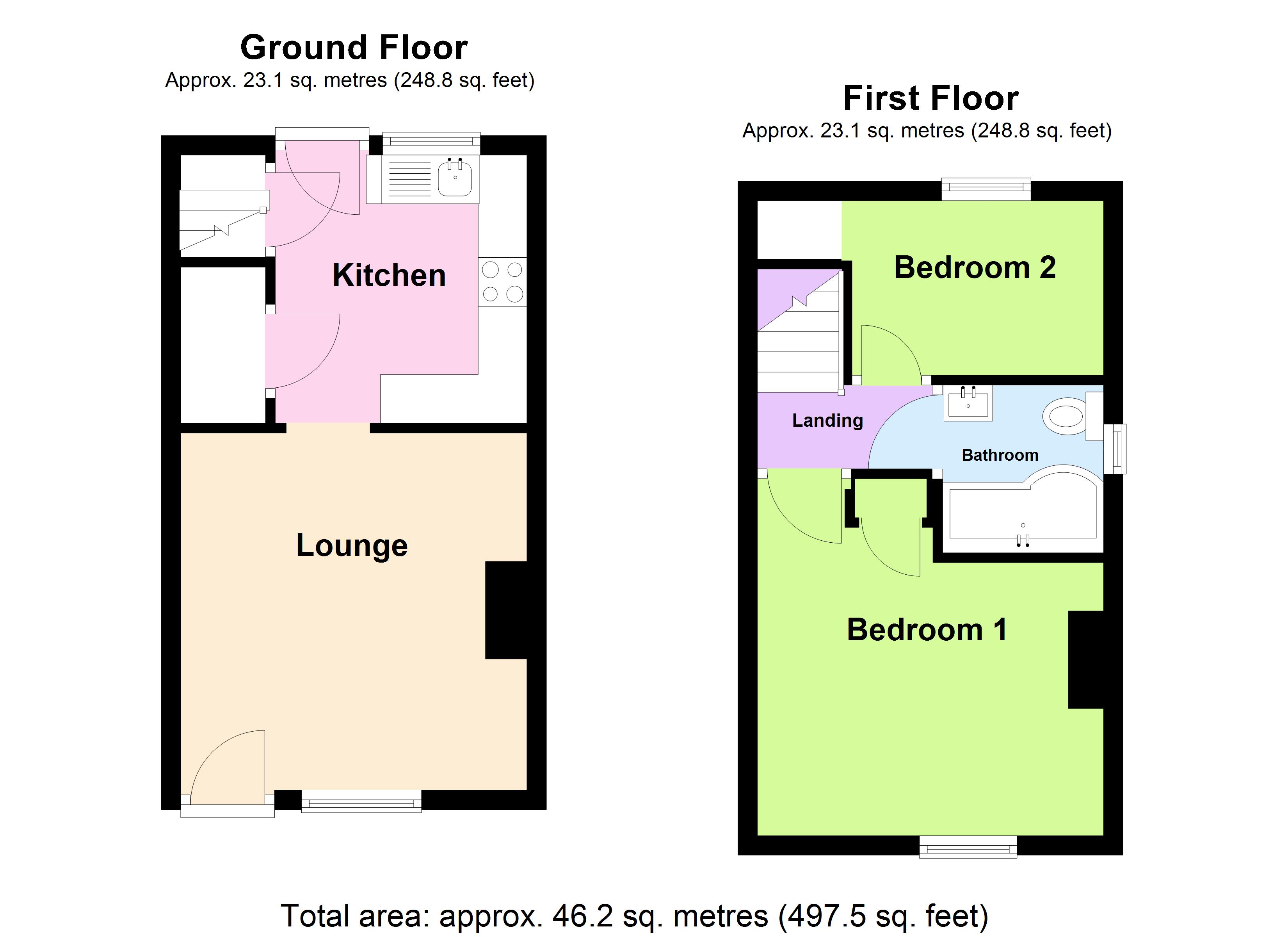 2, Quarry Field Lane, Rotherham floorplan
