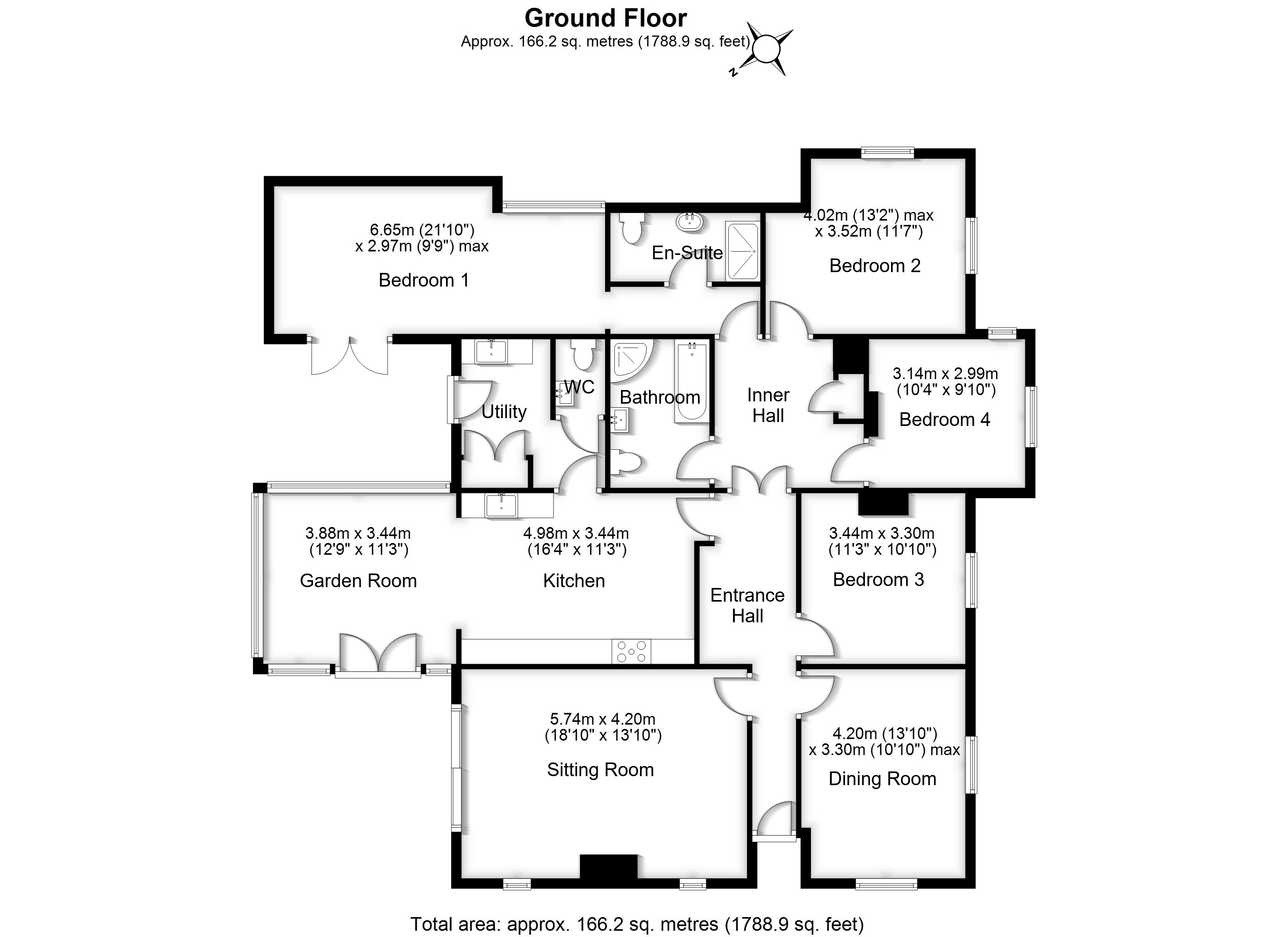 The Lodge,, Dene Lane, Aston floorplan