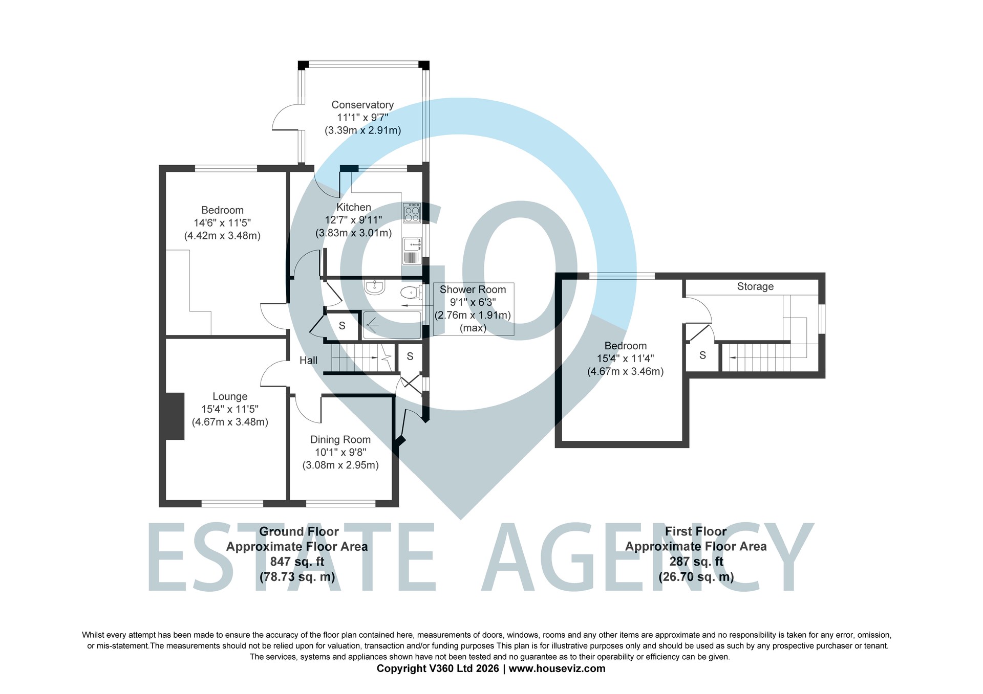 29, Lower Lane, Preston floorplan