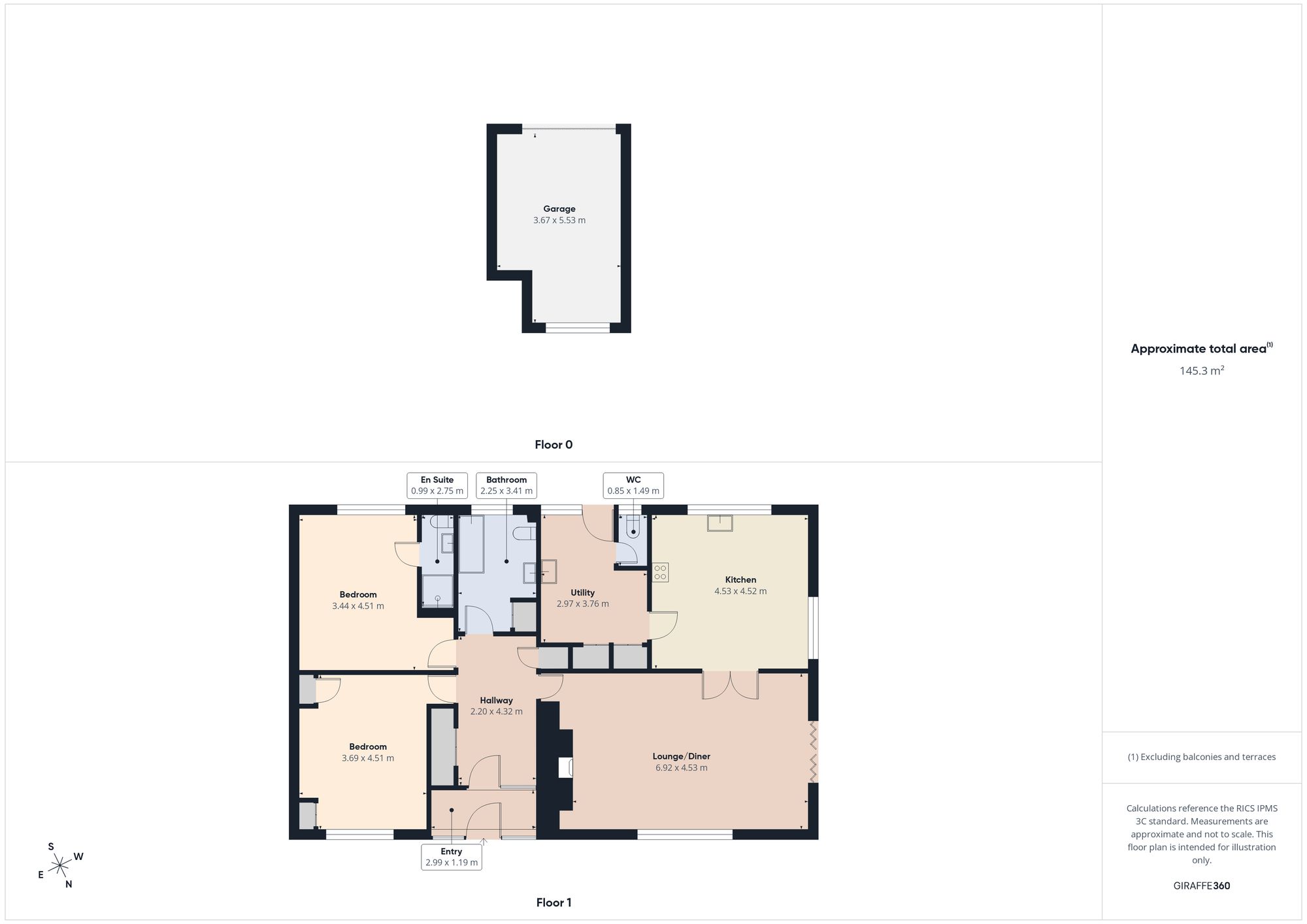 Ayne View Howden Bank, Durham floorplan