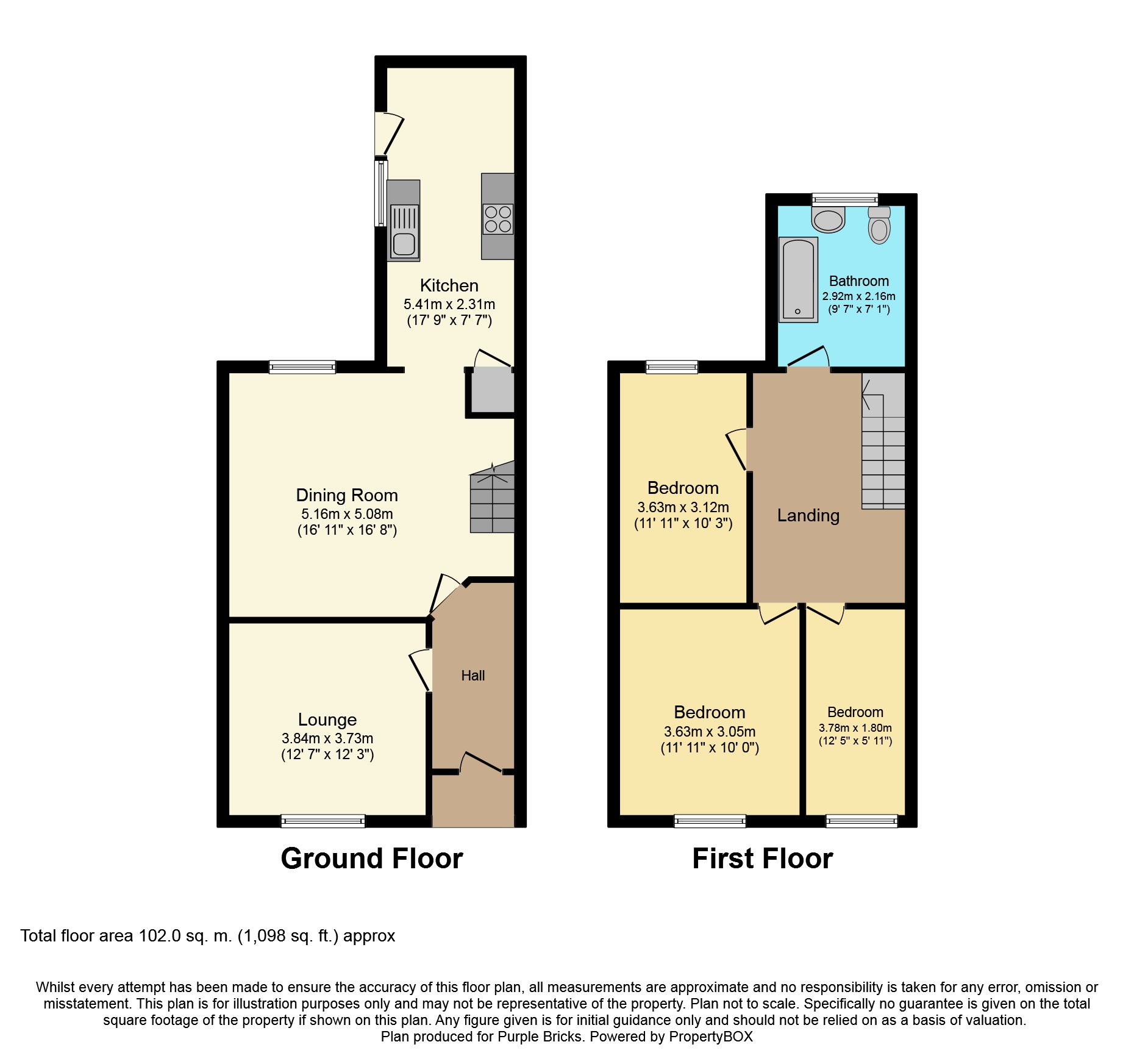 3 Bedrooms Terraced house for sale in Bolton Road, Chorley PR7