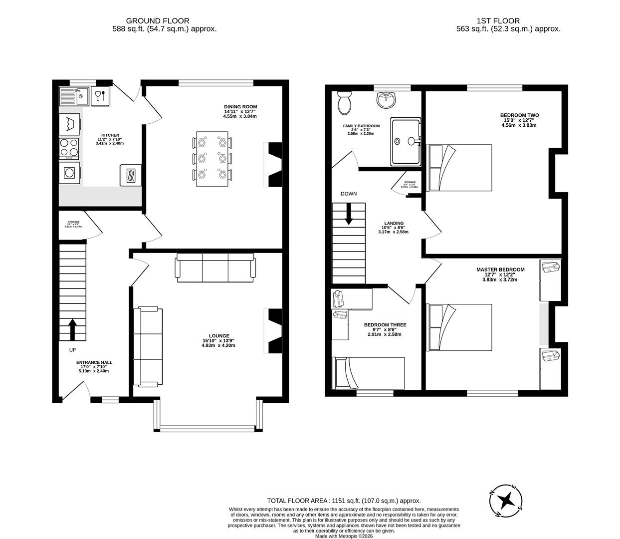 36, Parkdale Road, Bolton floorplan