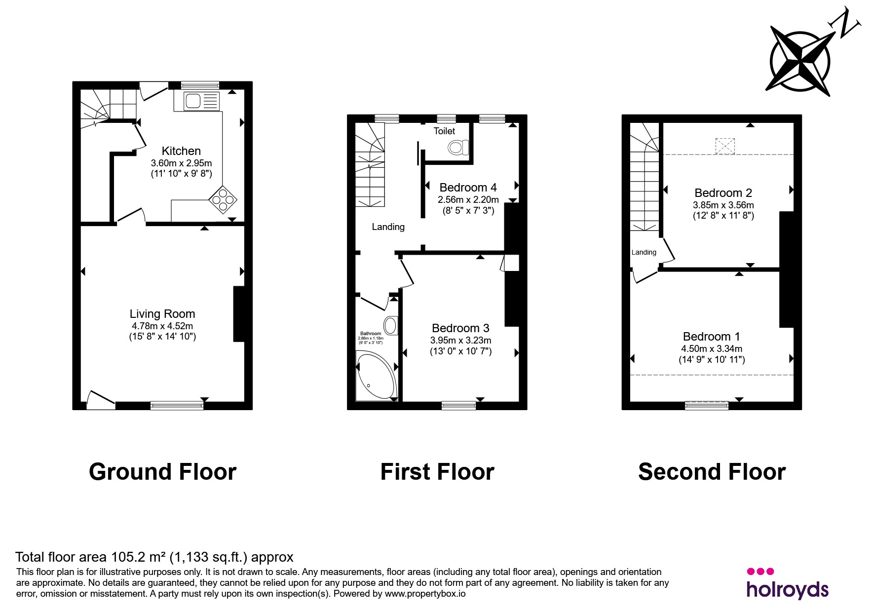 16, North View Terrace, Keighley floorplan
