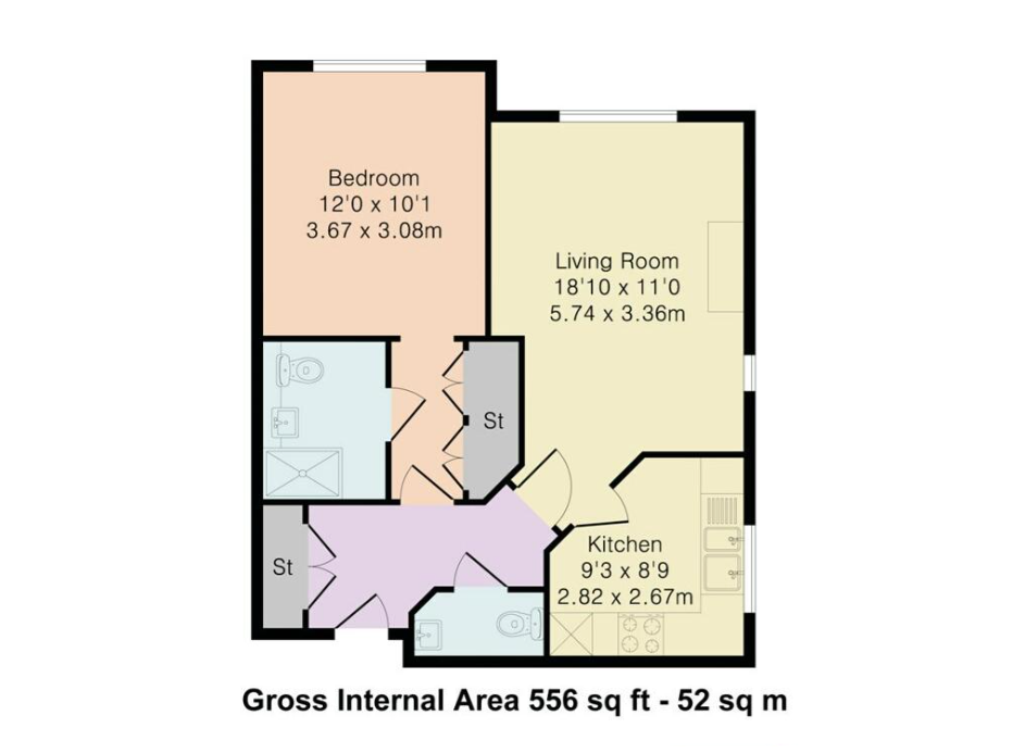 34 Arcadian Court, Sun Lane, Harpenden floorplan
