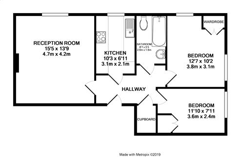 2 Bedrooms Flat to rent in Priory Road, Clifton, Bristol BS8