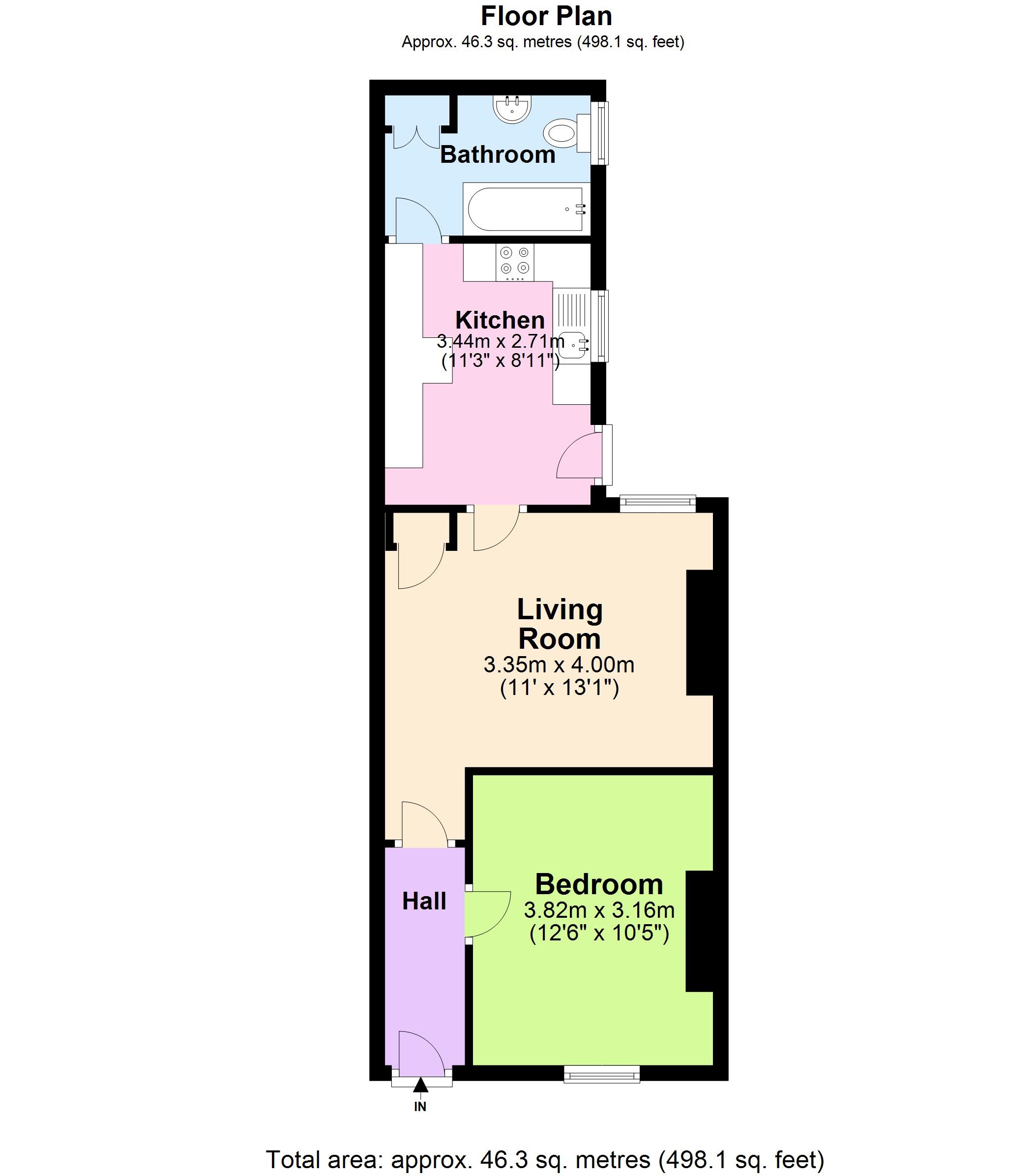 1 Bedrooms Flat for sale in Bloomsbury Place, Brighton BN2