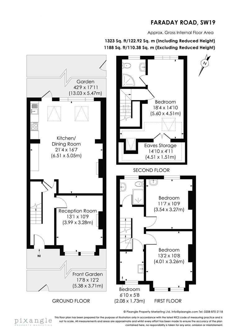 62, Faraday Road, London floorplan