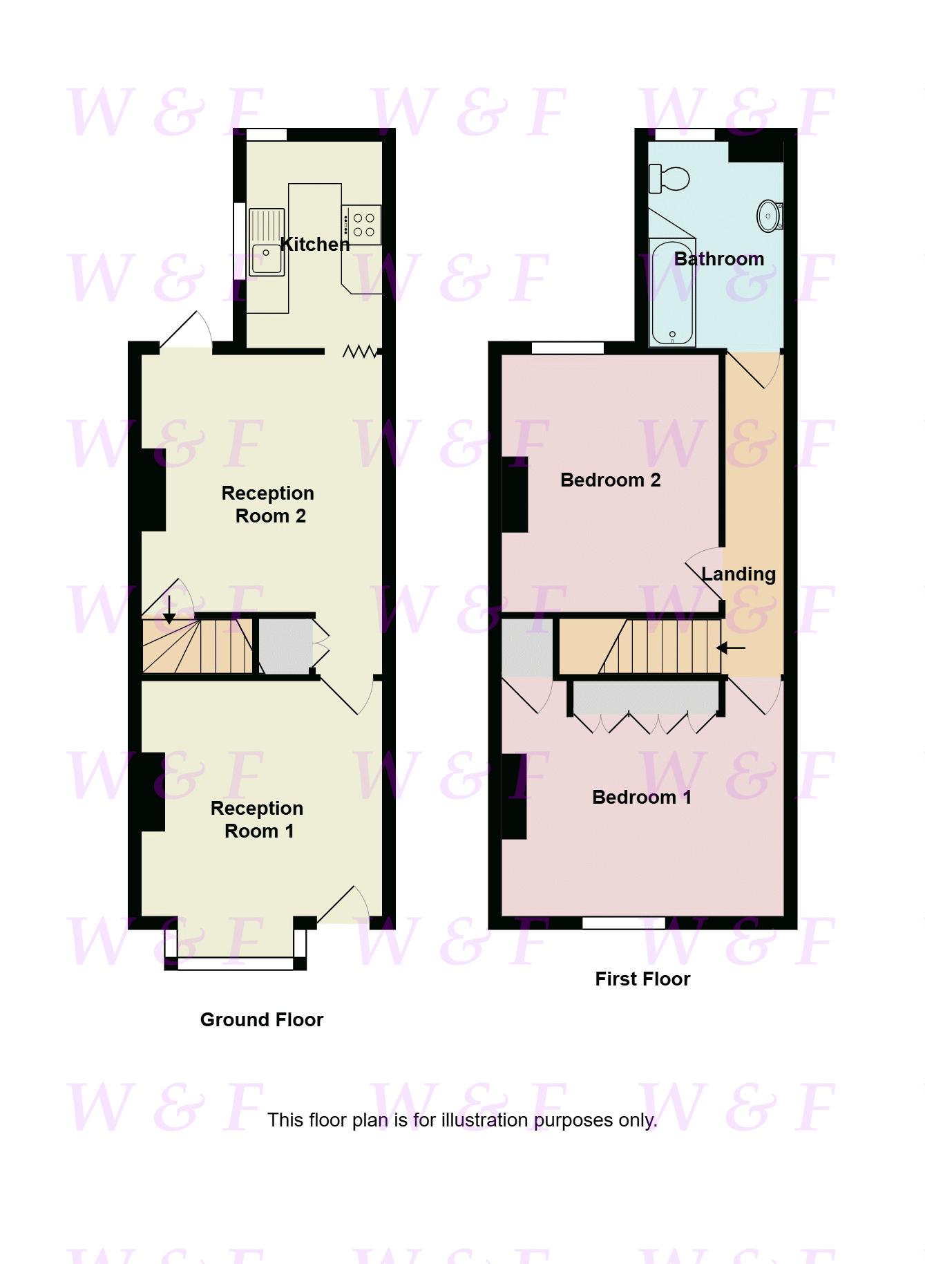 44, Clarence Road, Birmingham floorplan