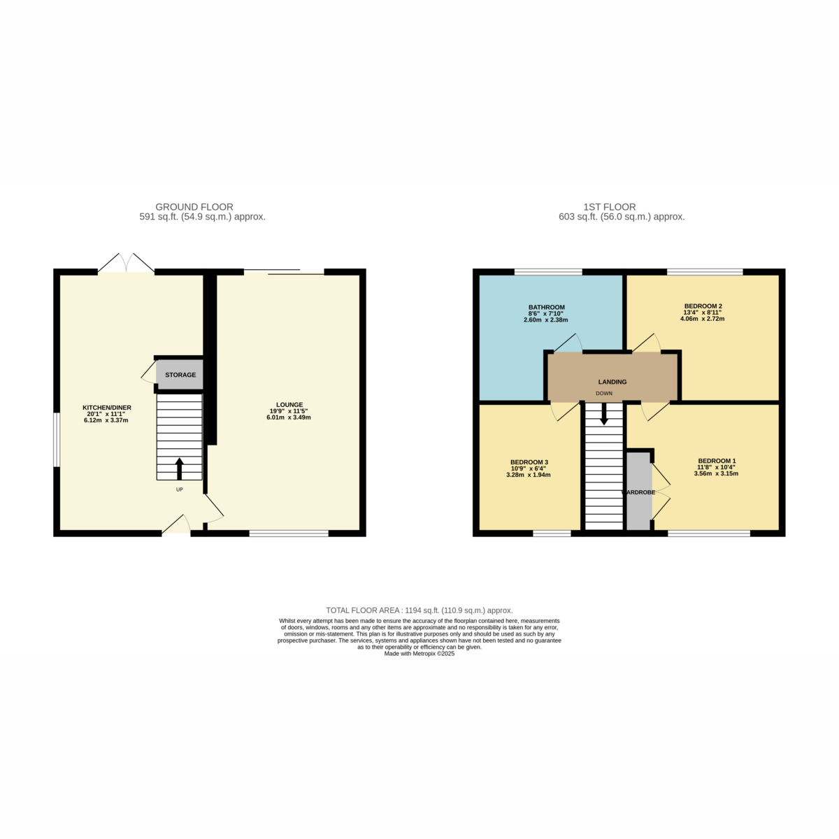 33, The Markhams, New Ollerton floorplan