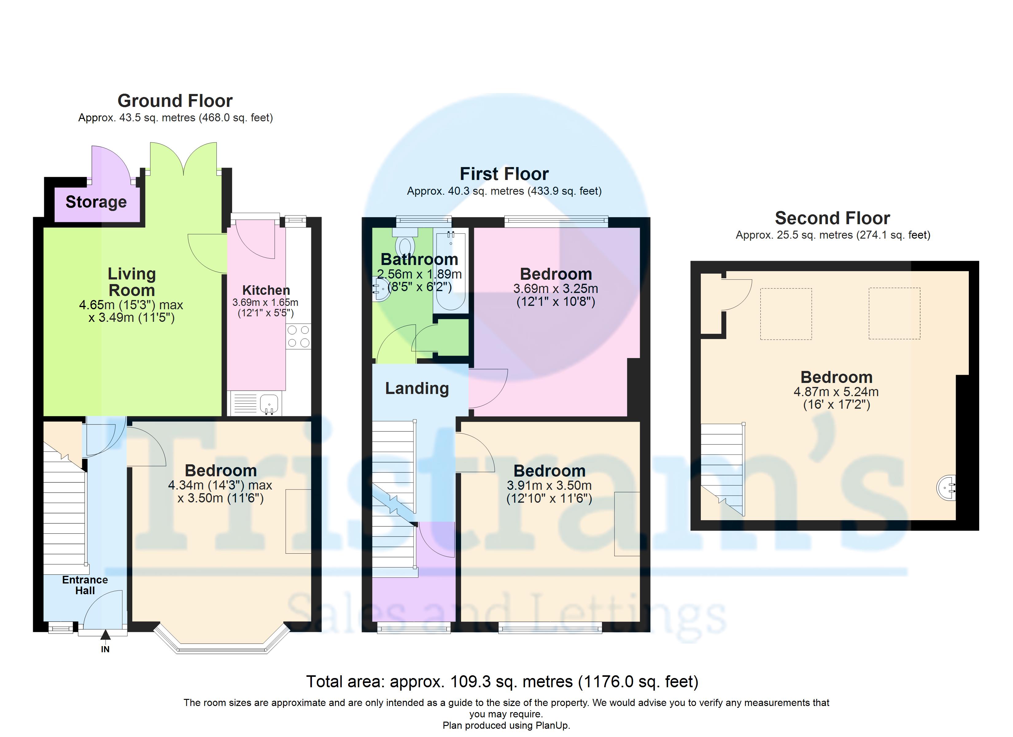 13, Elmsthorpe Avenue, Nottingham floorplan
