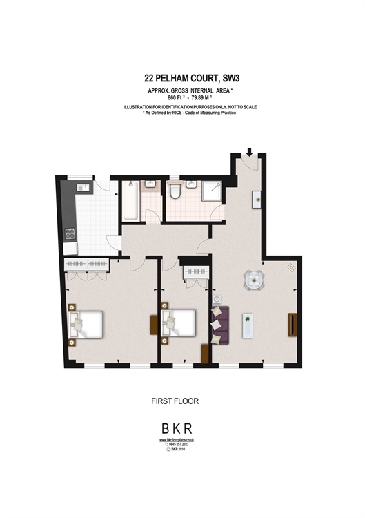 2 Bedrooms Flat to rent in Pelham Court, 145 Fulham Road, Chelsea, London SW3