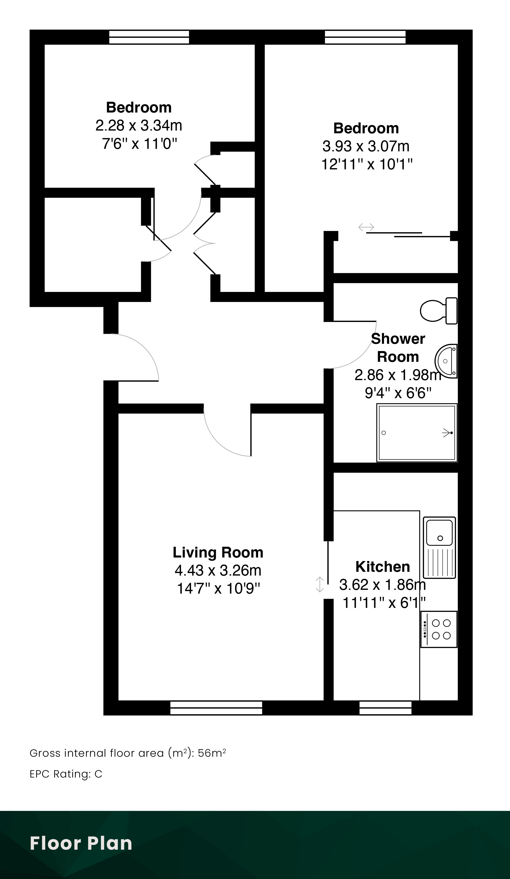 The Promenade, Prestonpans floorplan