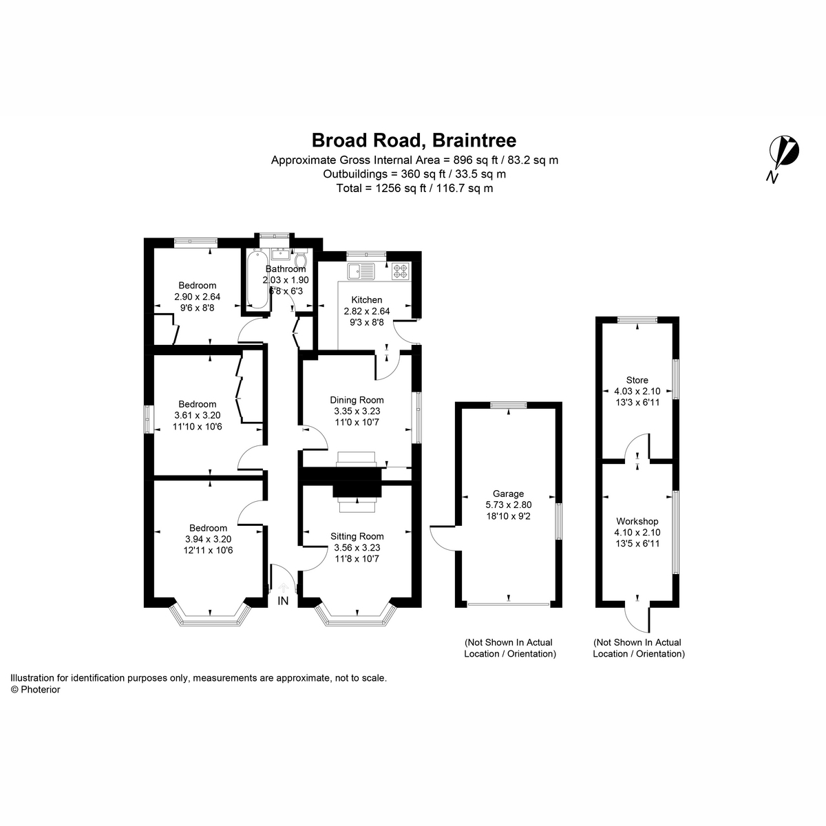 150, Broad Road, Braintree floorplan