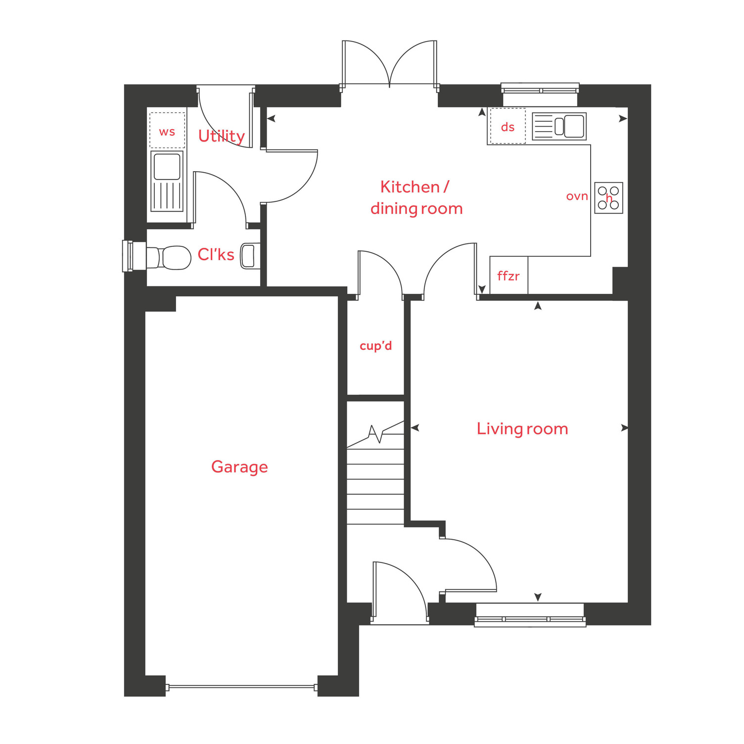 110, Trescoe Road, Longrock floorplan