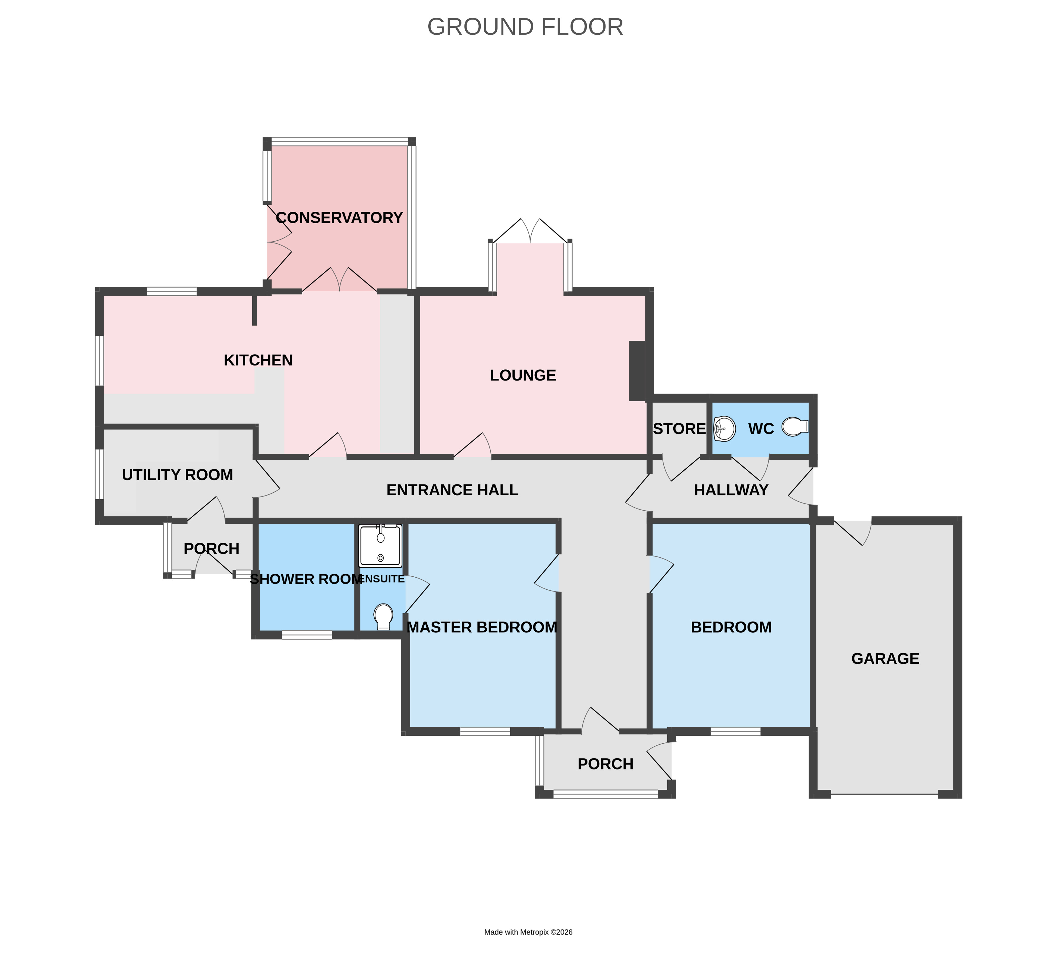 The Rockery,, Wheat Leasows, Shropshire floorplan