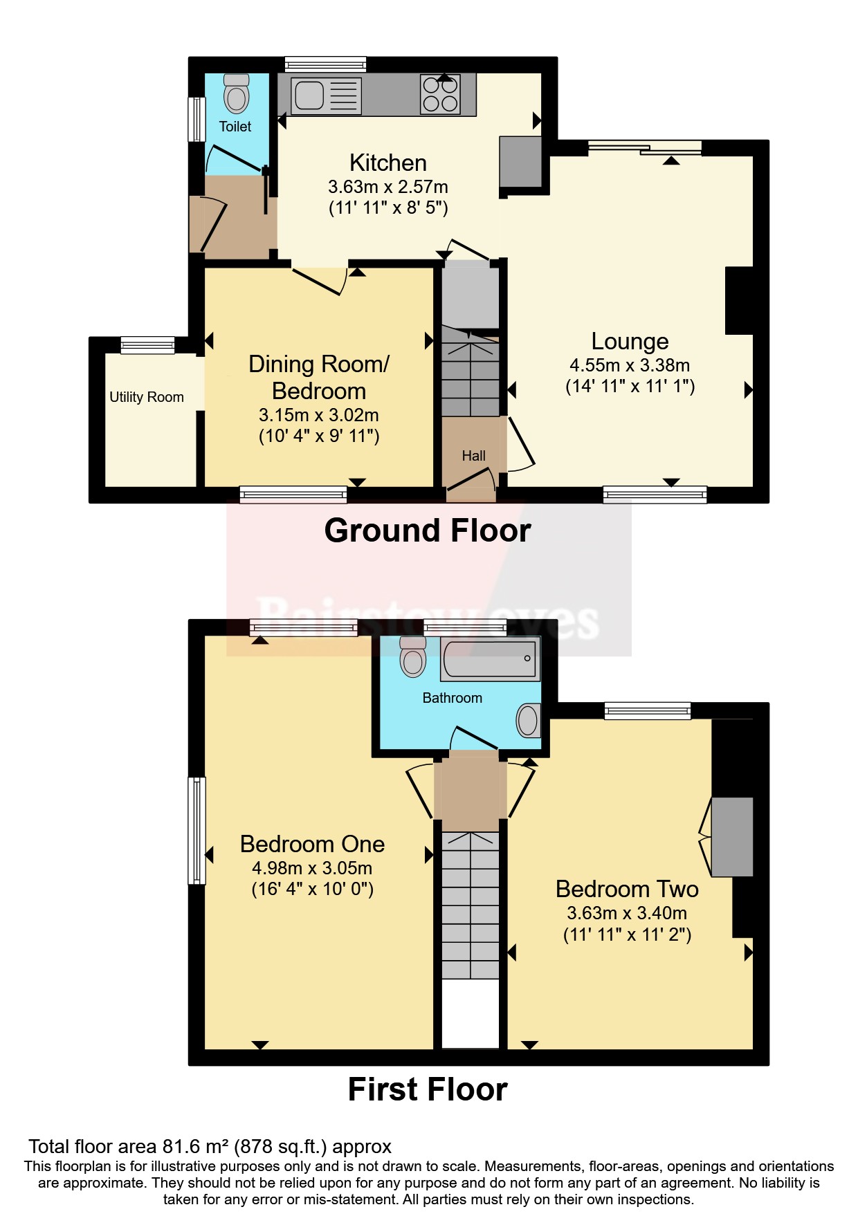 6, Wilberforce Road, Nottinghamshire floorplan