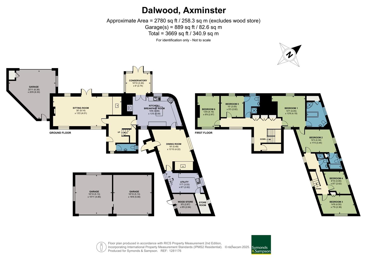 Loughwood House, Dalwood, Axminster floorplan