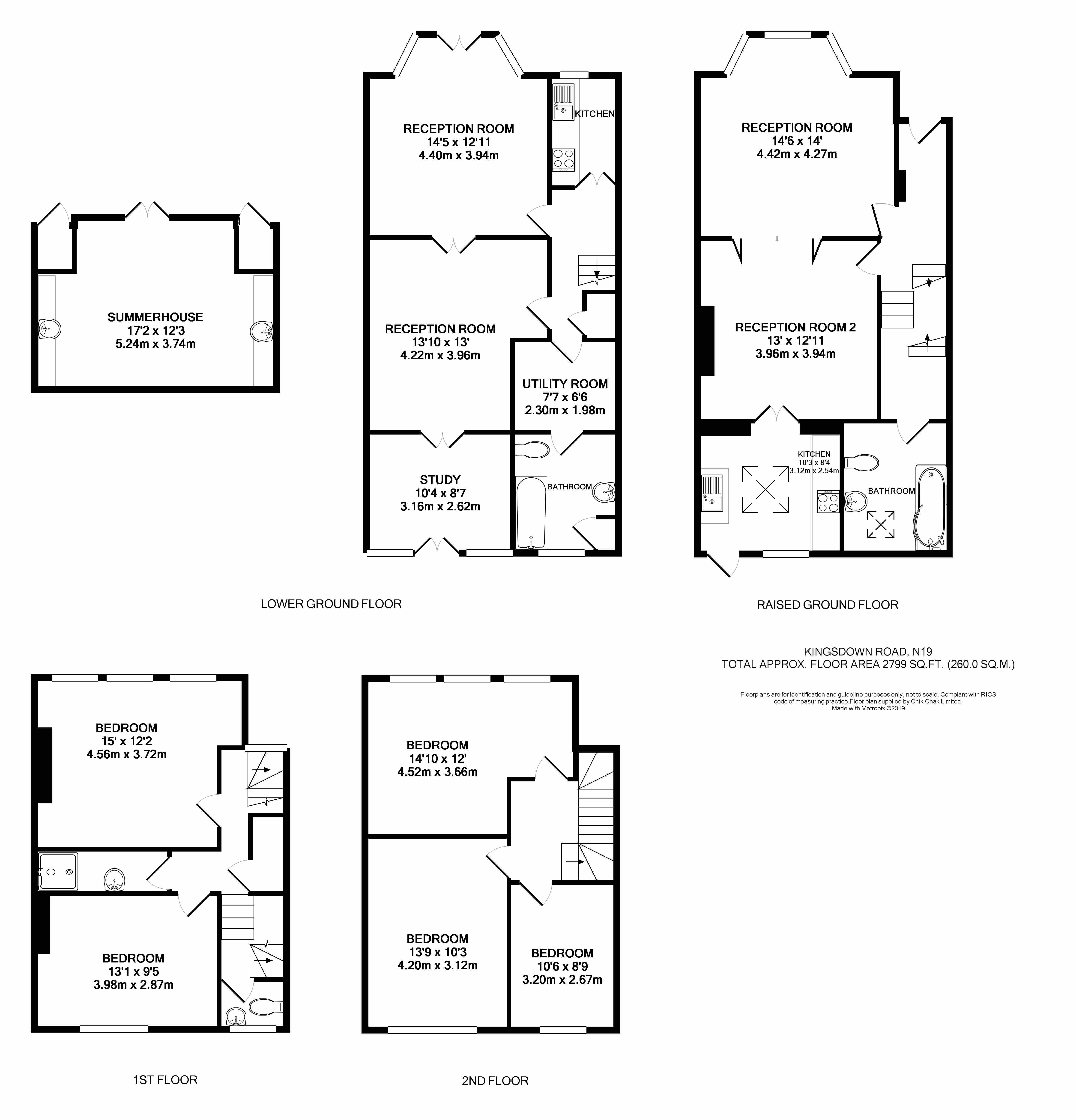 5 Bedrooms Terraced house for sale in Kingsdown Road, Islington, London N19