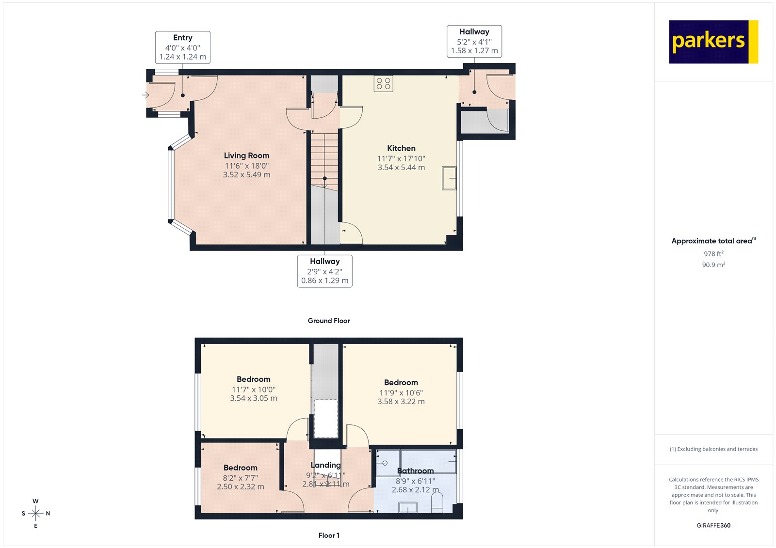 113, Bourne Road, Reading floorplan