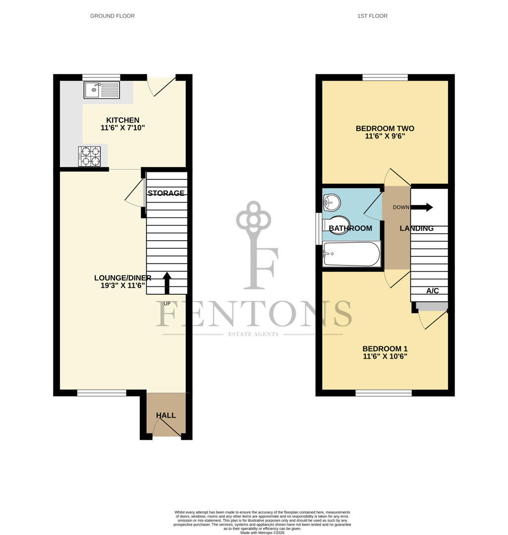 3, Cortoncroft Close, Kirby Cross floorplan