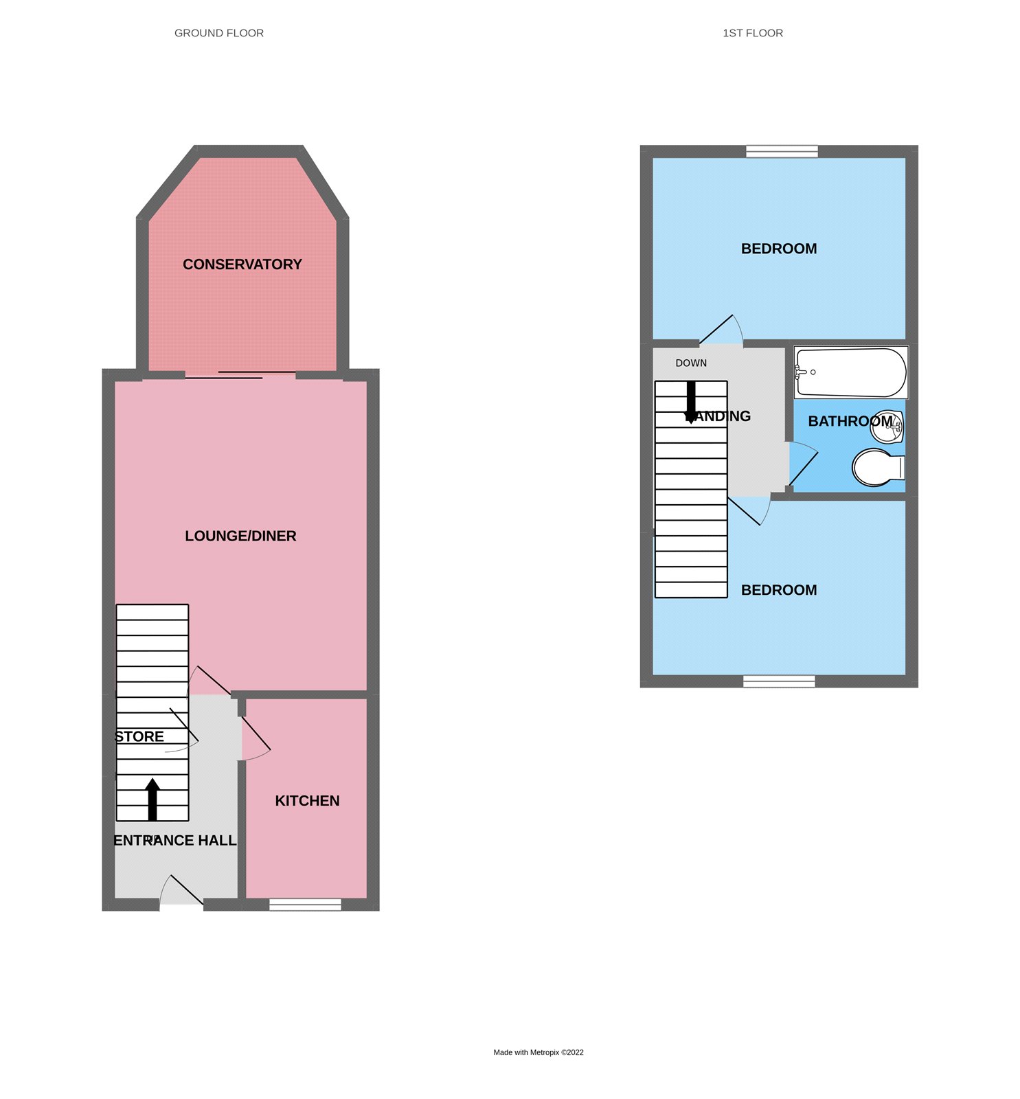 38, Campion Drive, Telford floorplan
