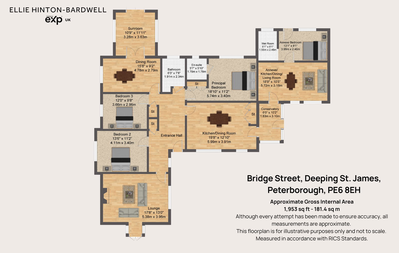 114, Bridge Street, Peterborough floorplan