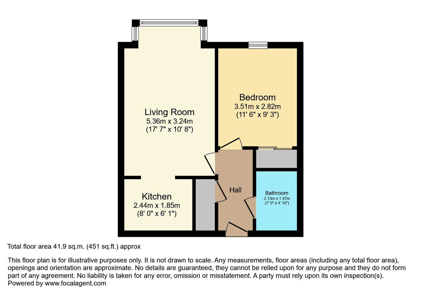 18, Anglia Court, Dagenham floorplan