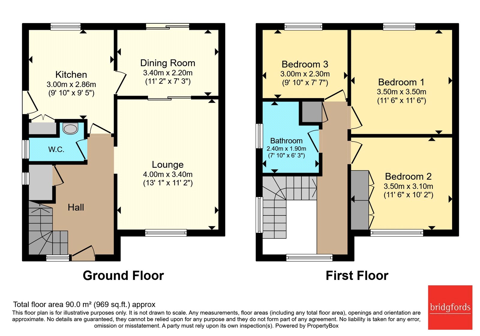 3, Lawley Road, Blackburn floorplan