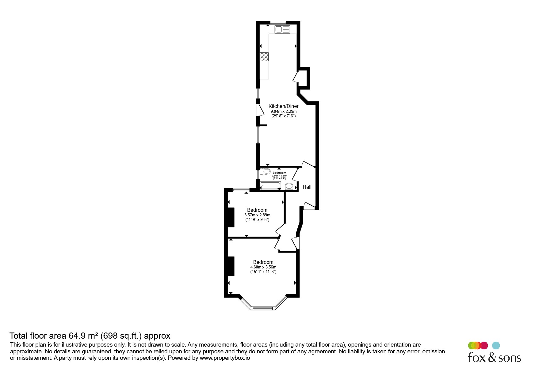 61a, Suffolk Avenue, Southampton floorplan