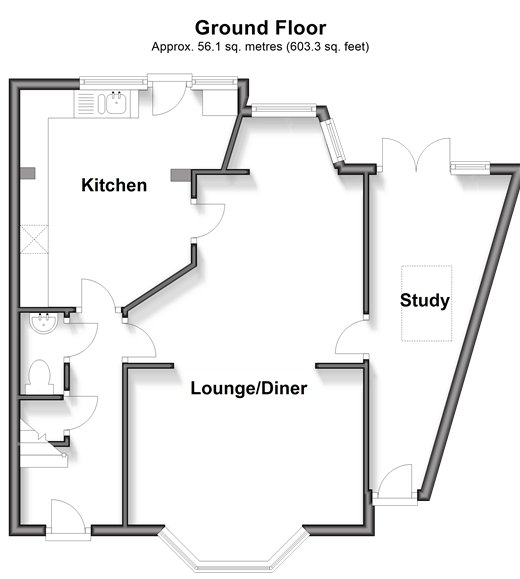 Sussex Road, Dartford floorplan