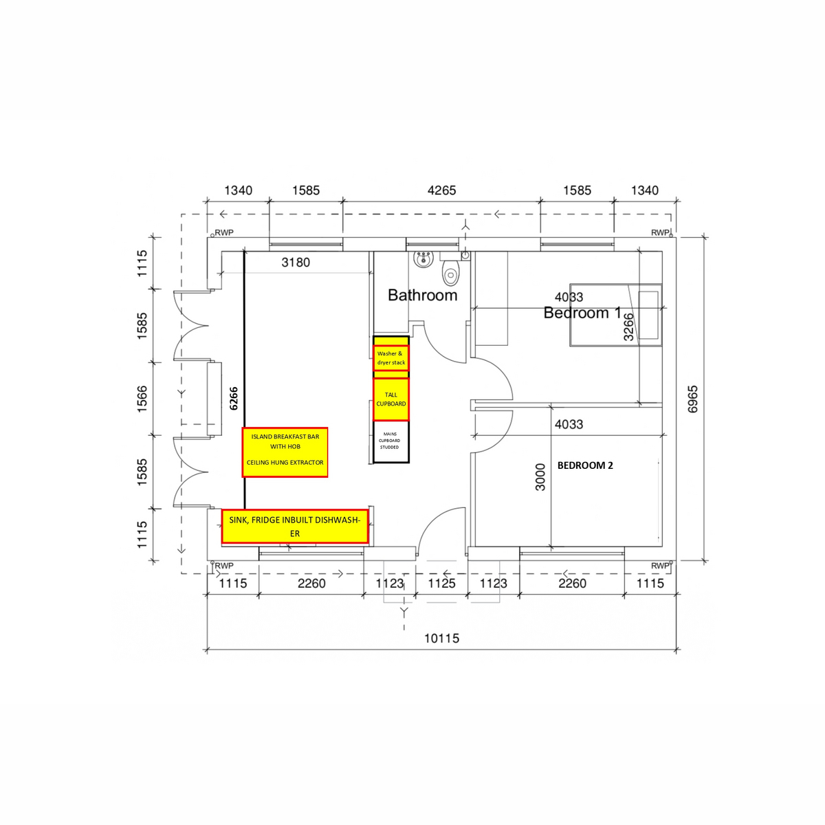 122D Stanley Terrace, Ormskirk Road, Skelmersdale floorplan