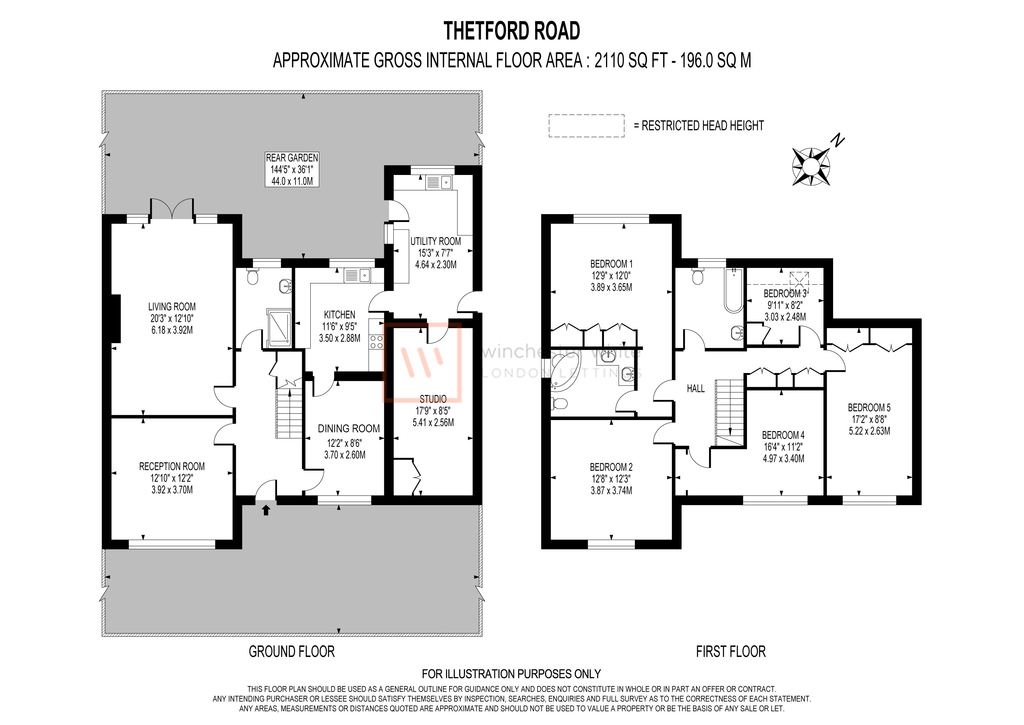 78, Thetford Road, london floorplan