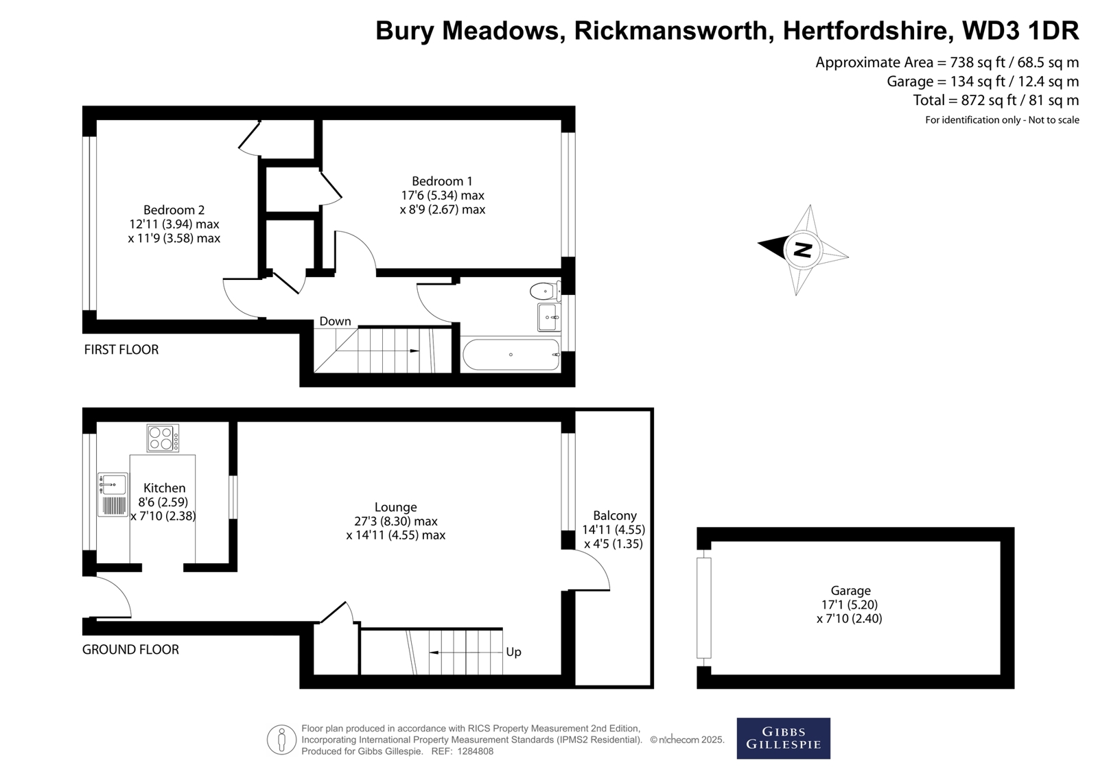 25, Bury Meadows, Hertfordshire floorplan