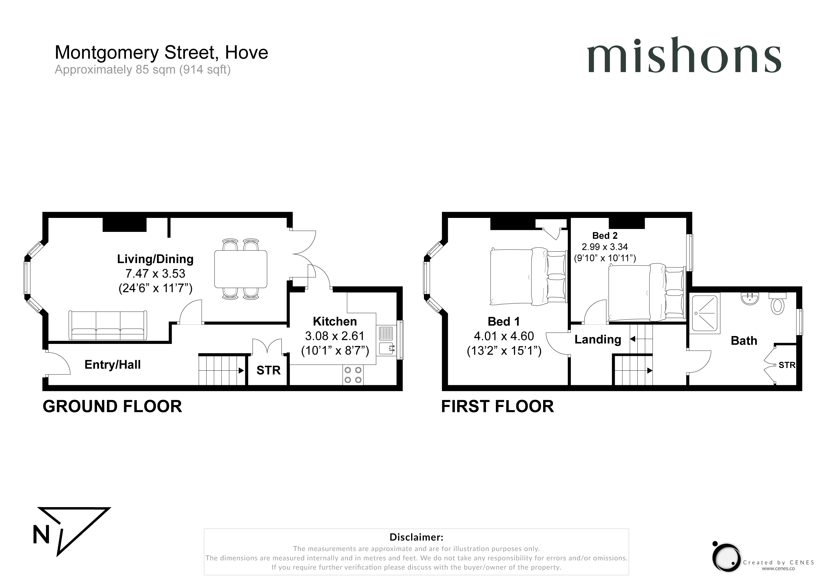 43, Montgomery Street, East Sussex floorplan
