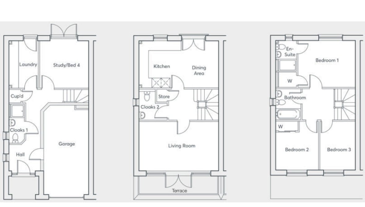 73 Apple Tree Close, Taunton floorplan