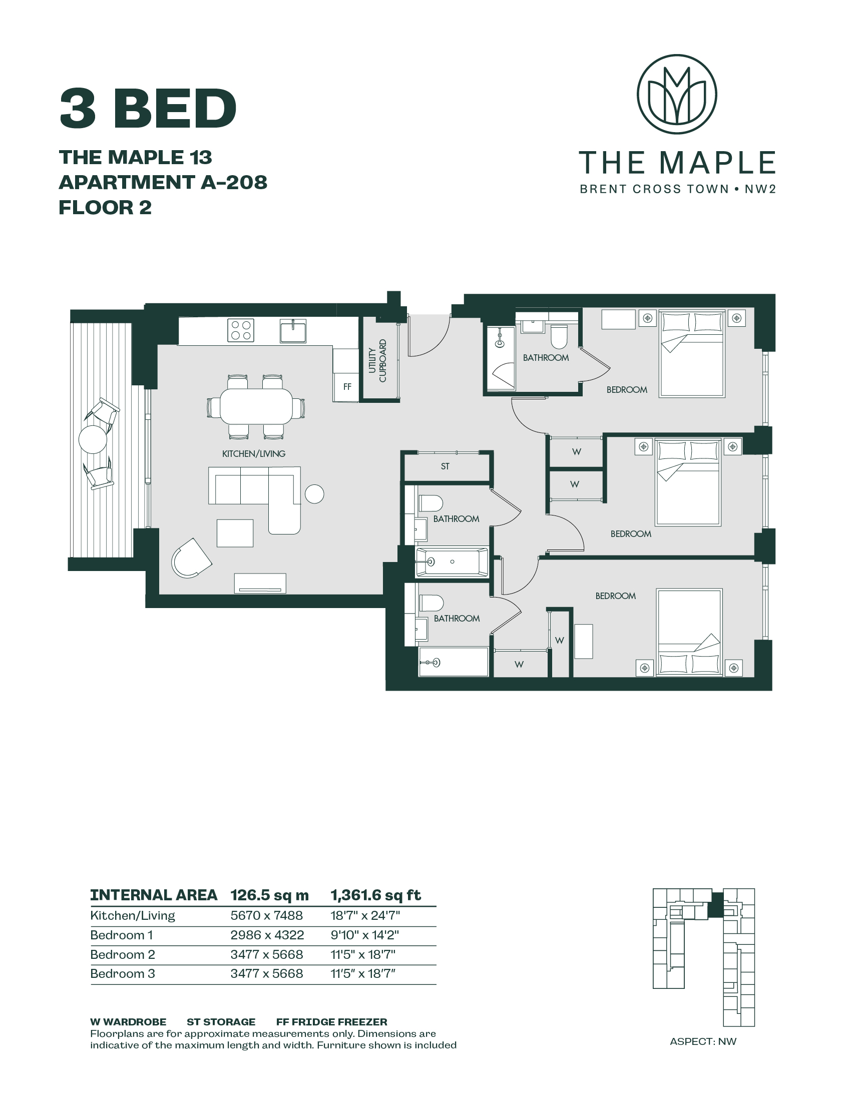 Aviator Drive, London floorplan