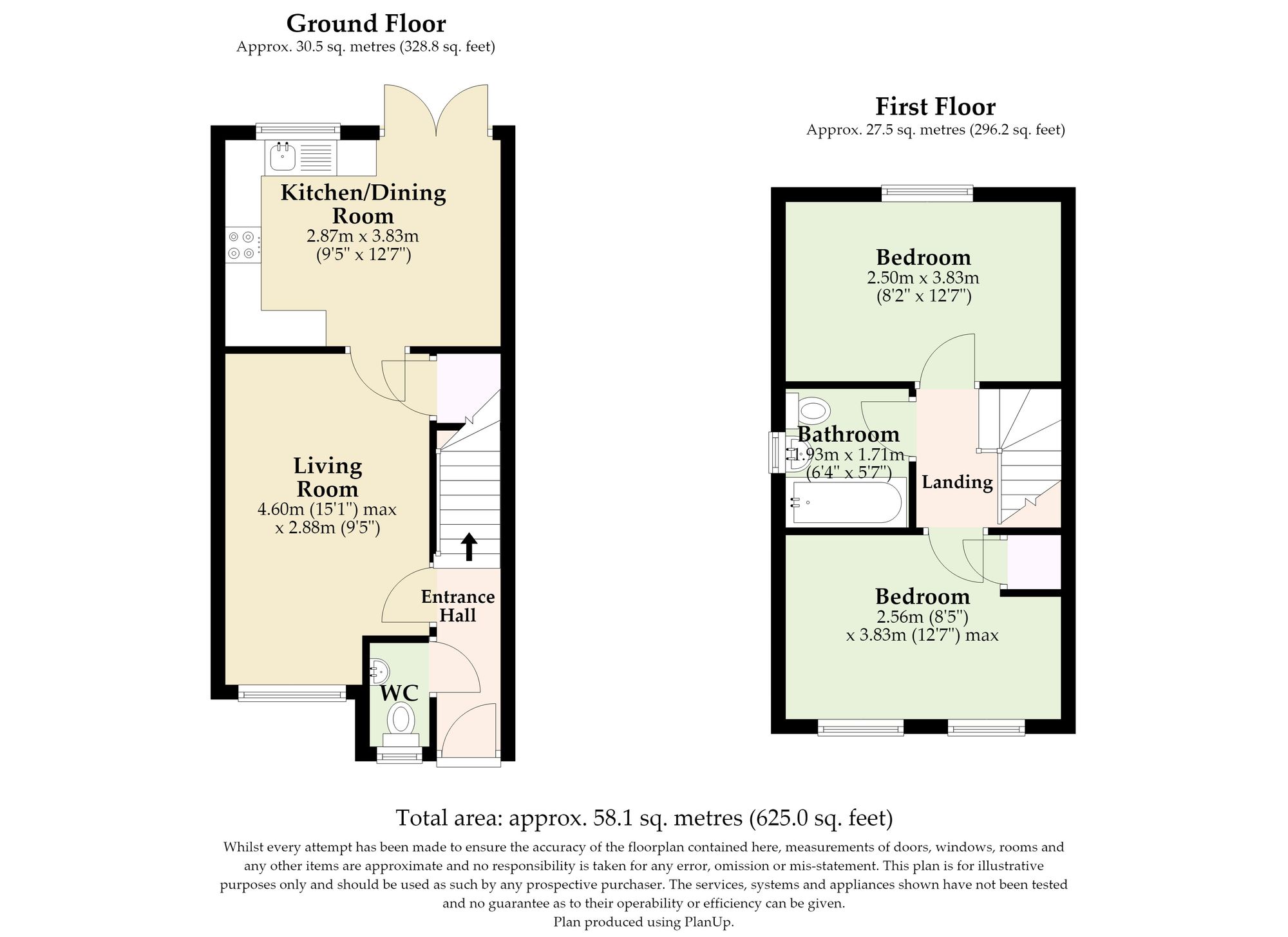 6 Lyncoln Drive, Lowestoft floorplan