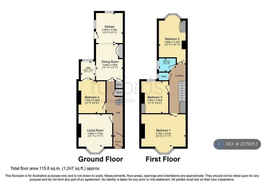 Exeter floorplan