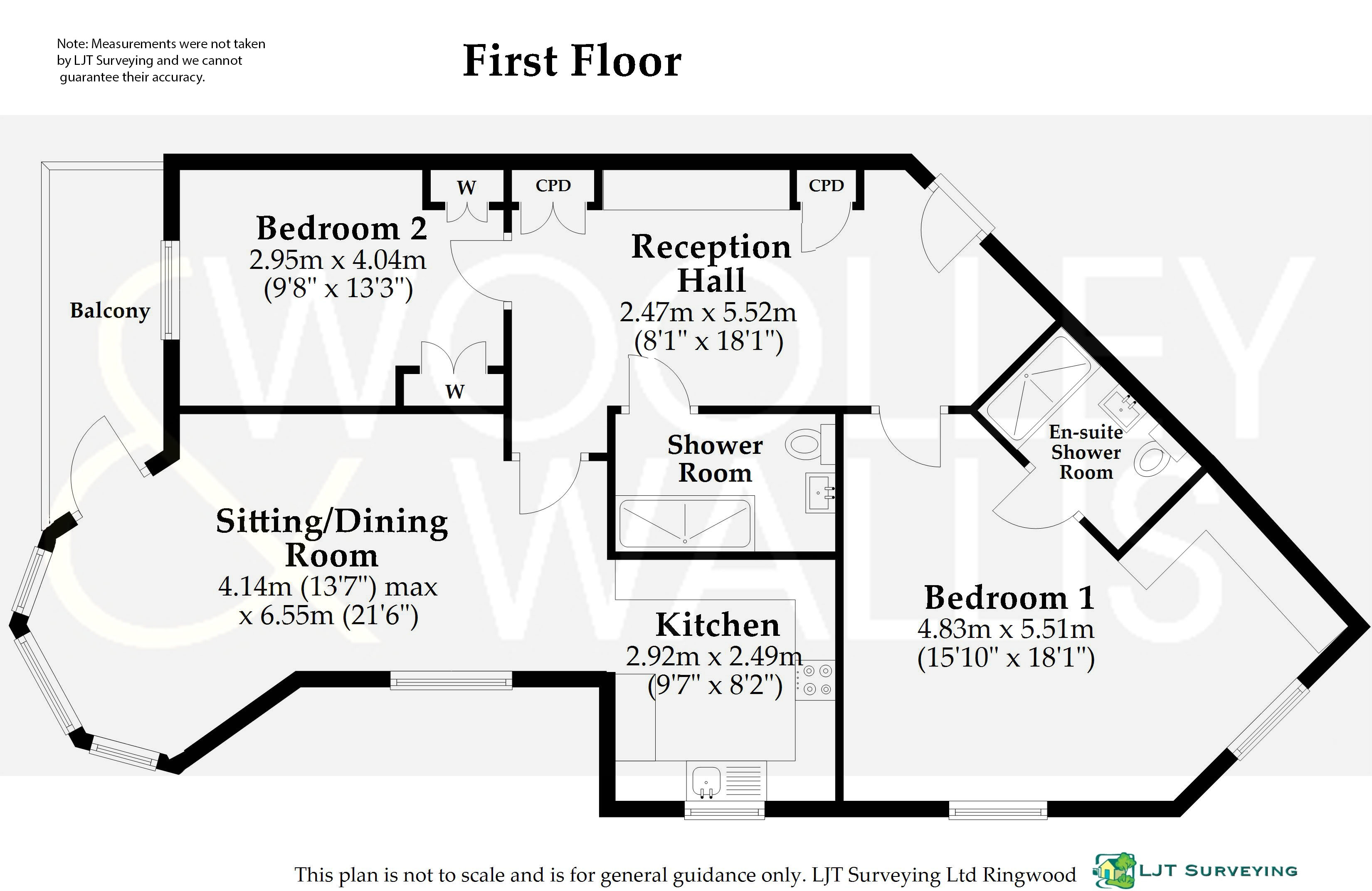 Apartment 13, St. Ives Place,, Horton Road, Ringwood floorplan