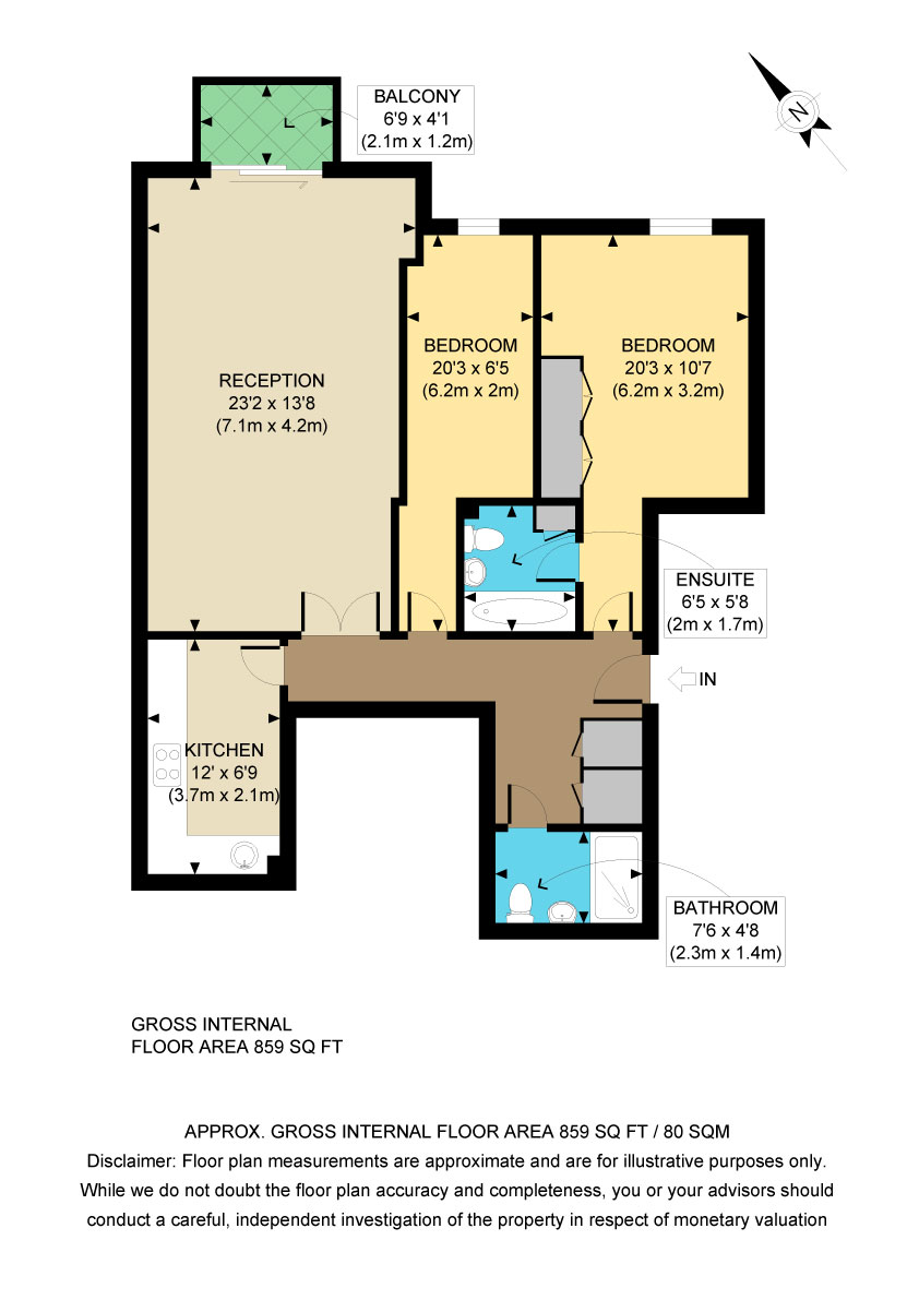 2 Bedrooms Flat to rent in Narrow Street, London E14